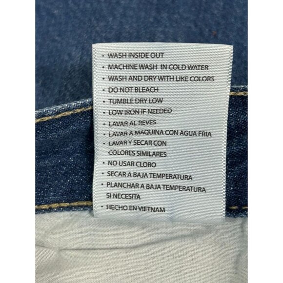 KanCan Eloise High Rise Straight Leg Jeans in Medium Wash - Sz 7/27 - NWT - Picture 8 of 8